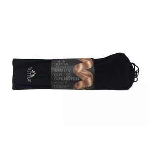 Sutra Beauty Clipless Ceramic Curling Iron 1 1/4" (32 mm) Swivel Cord Travel Bag